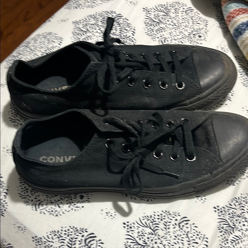 Converse Black Low-Top Sneakers